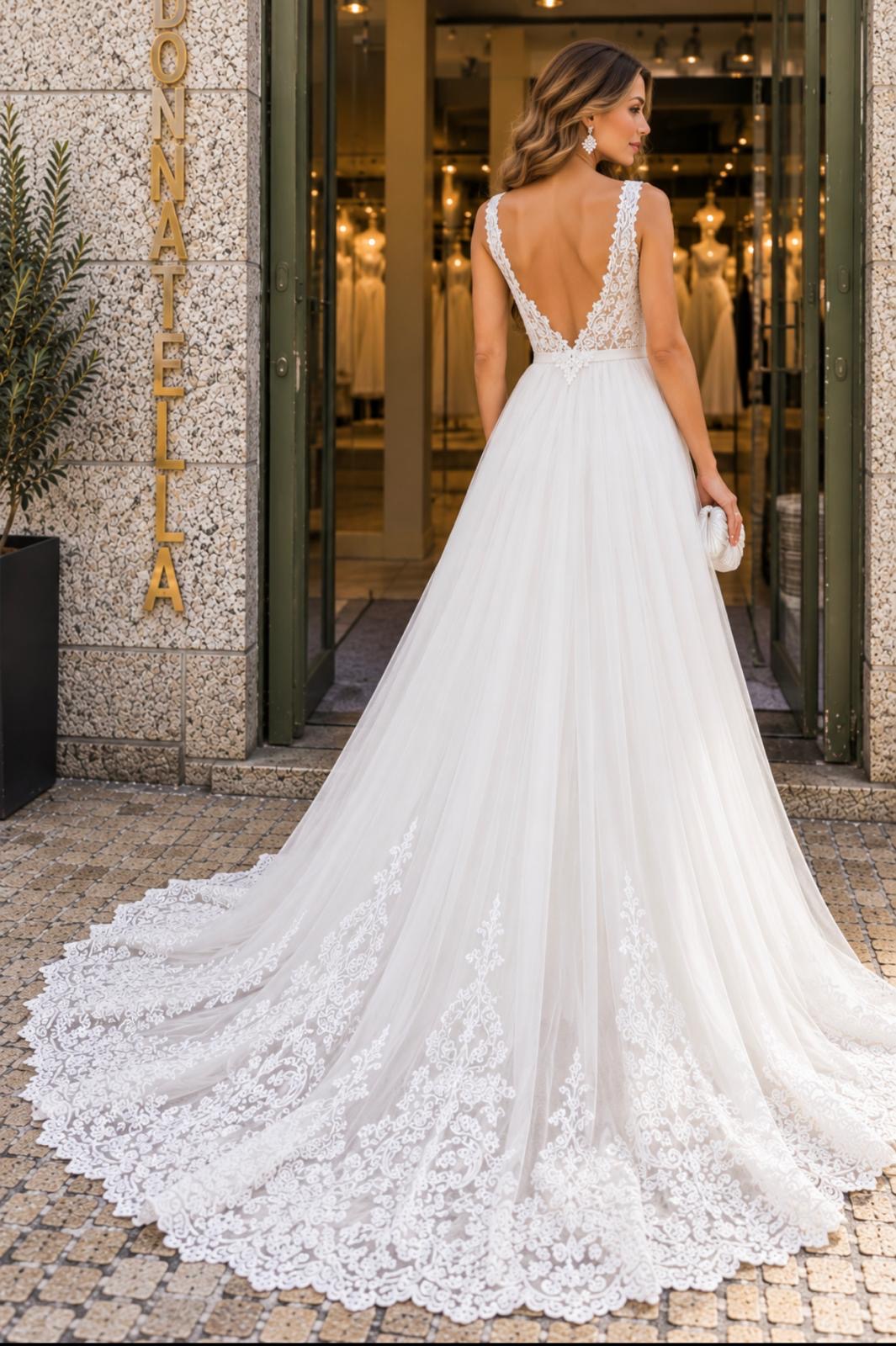 VESTIDO CERIMÓNIA EM TULE