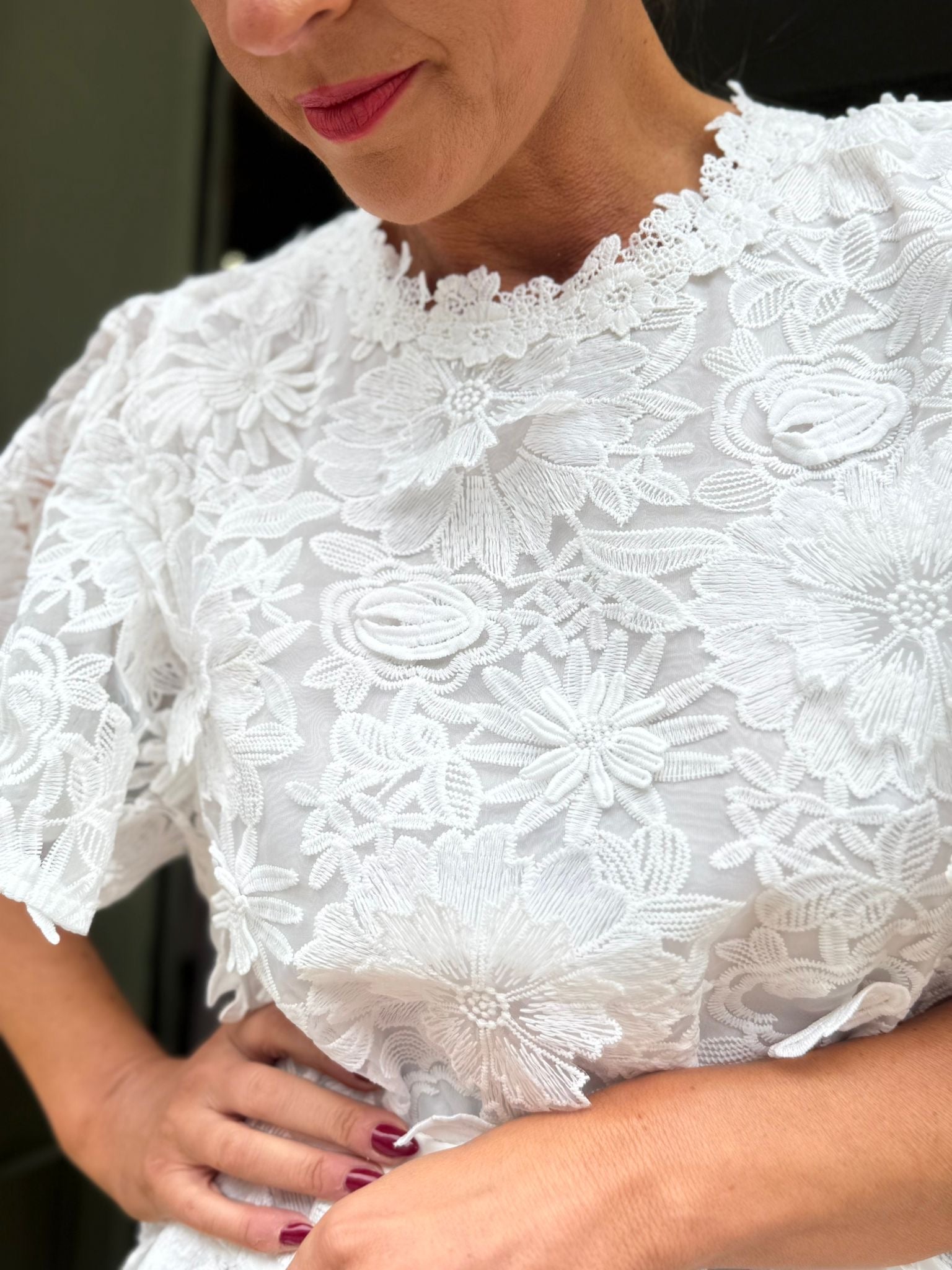 VESTIDO BRANCO RENDADO