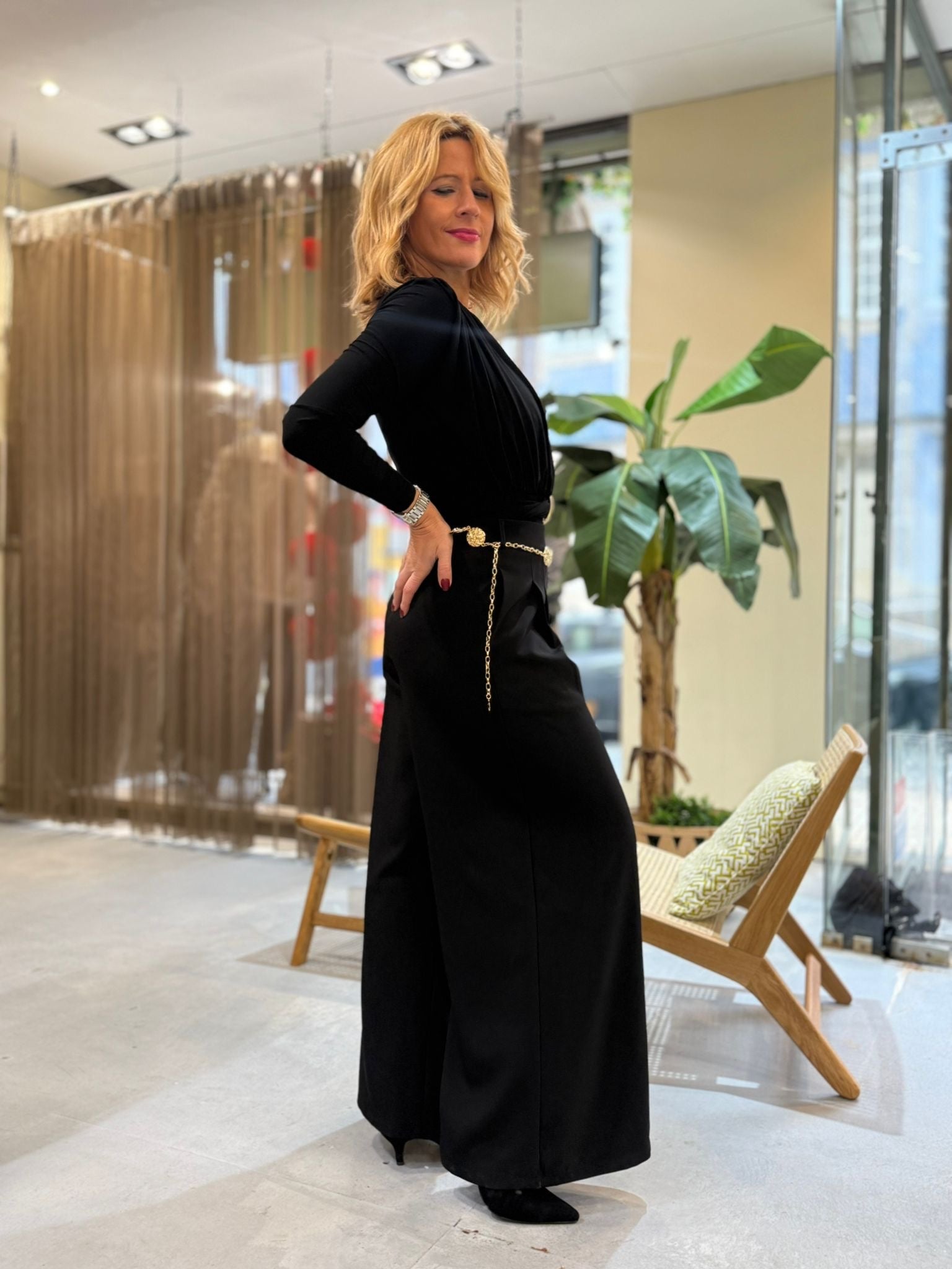 CALÇA PANTALON PRETO
