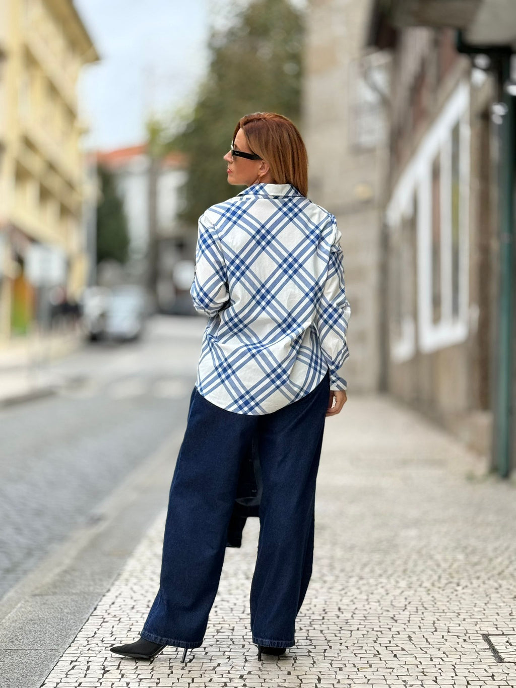Blusa as riscas