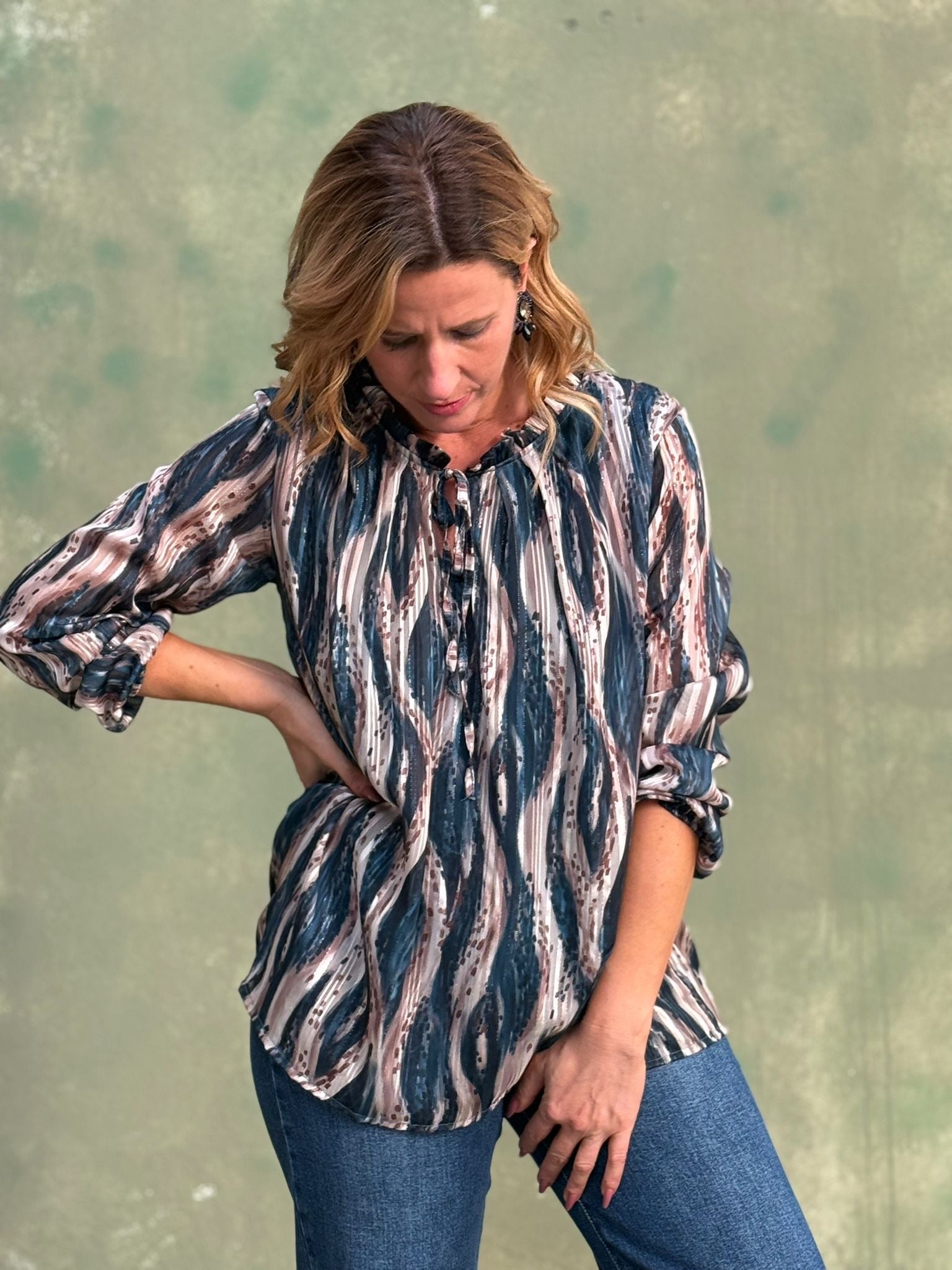 Blusa com padrão