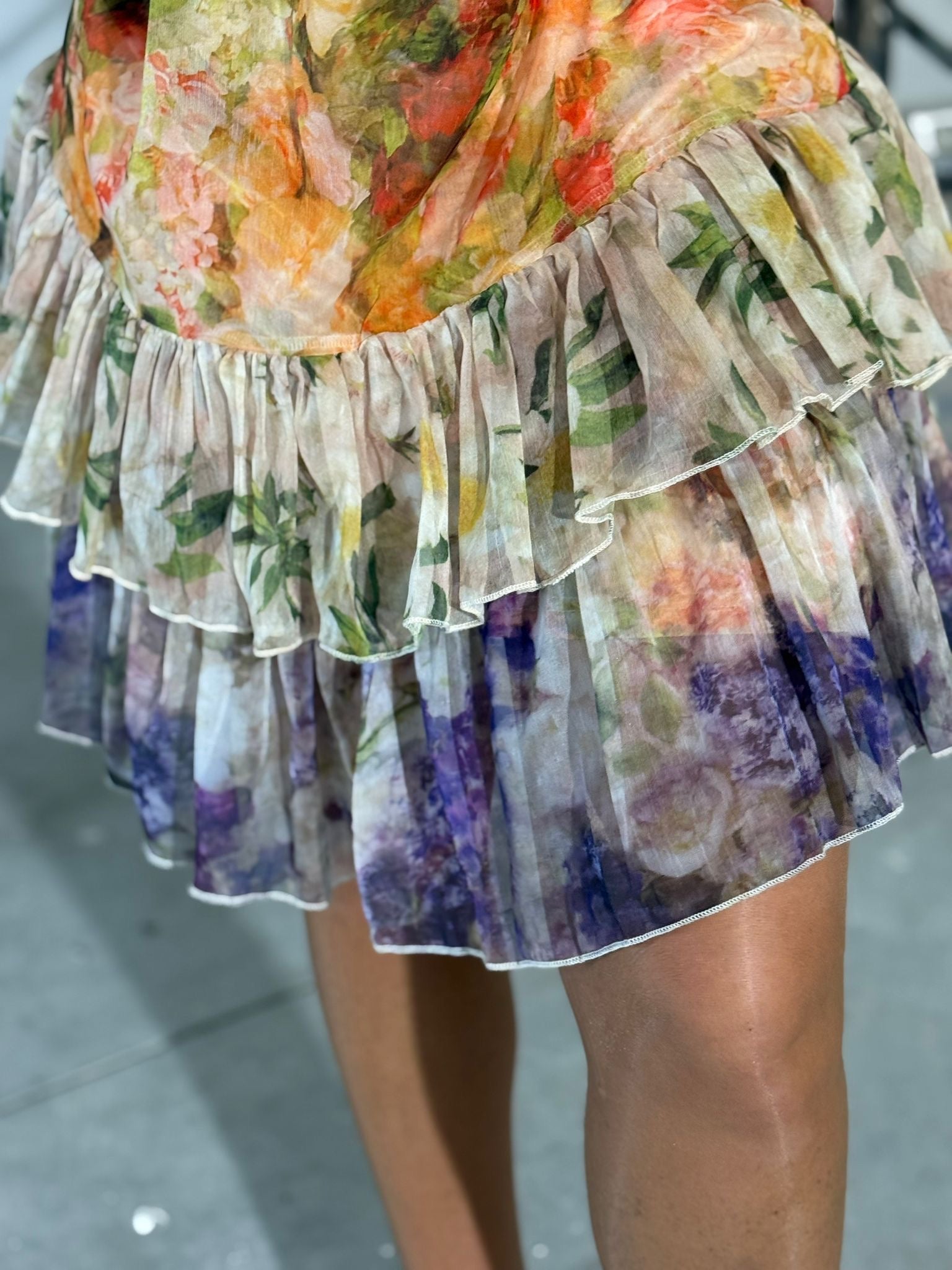 VESTIDO CURTO ESTAMPADO