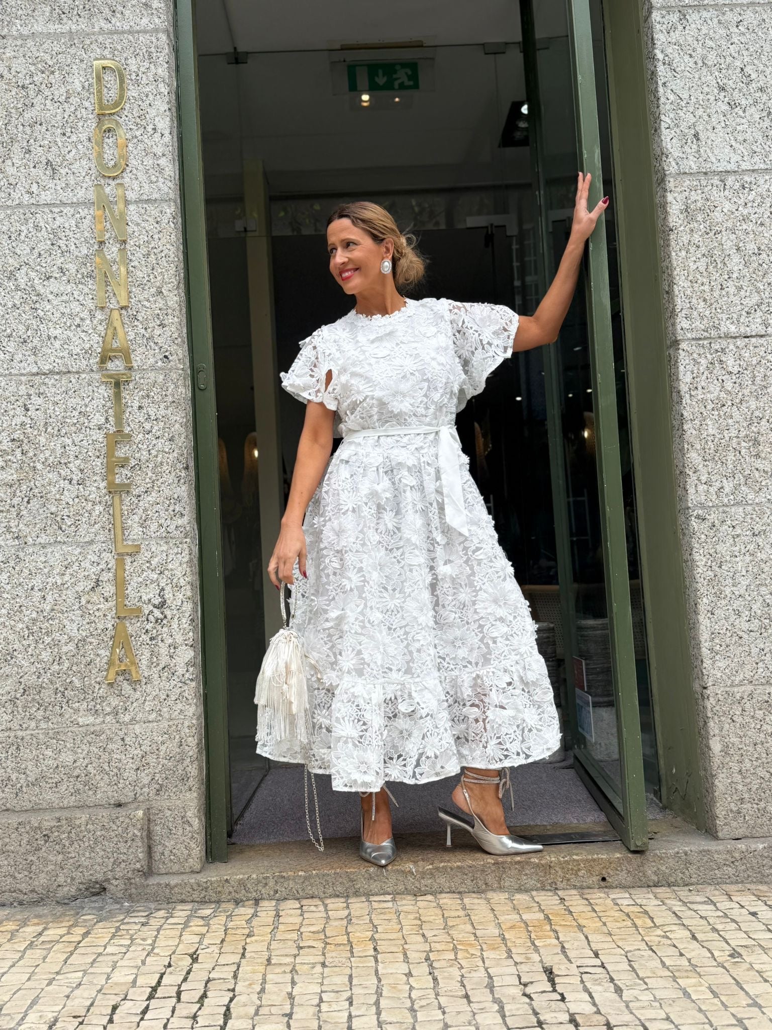 VESTIDO BRANCO RENDADO
