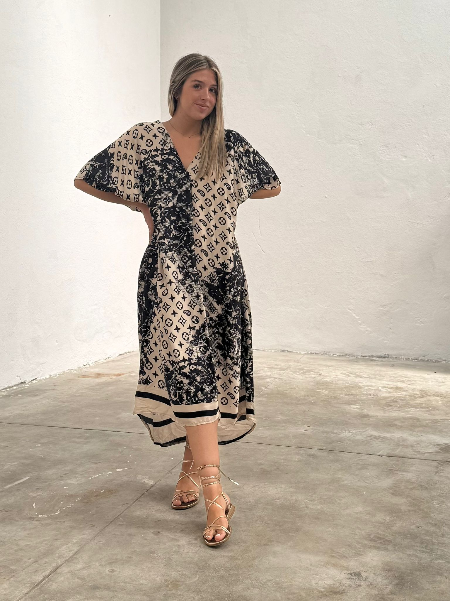 Vestido de cetim