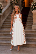 VESTIDO PÉROLA COM BORDADO