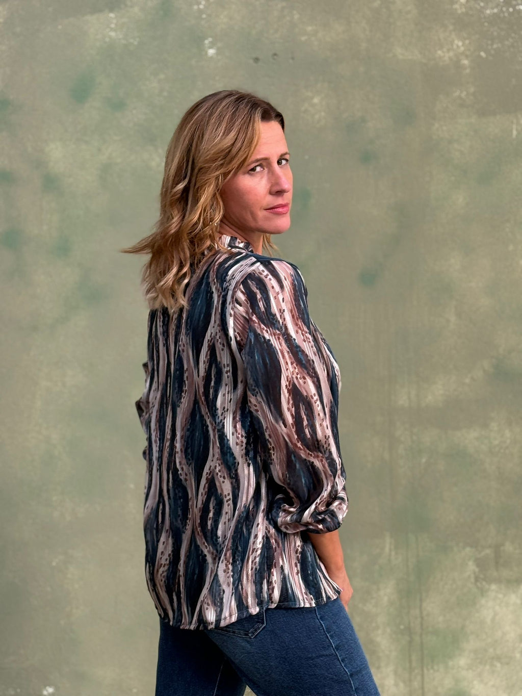 Blusa com padrão