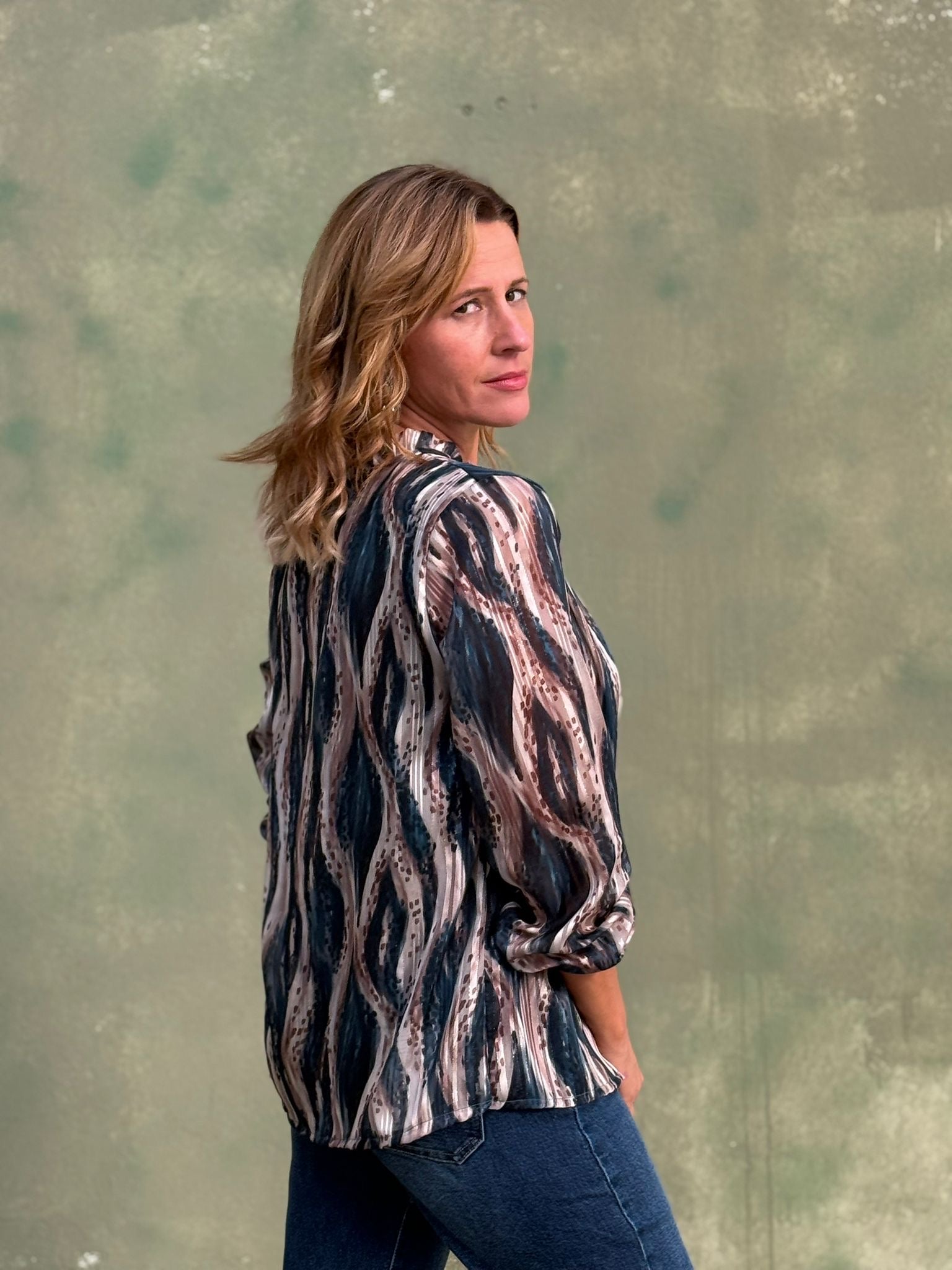 Blusa com padrão