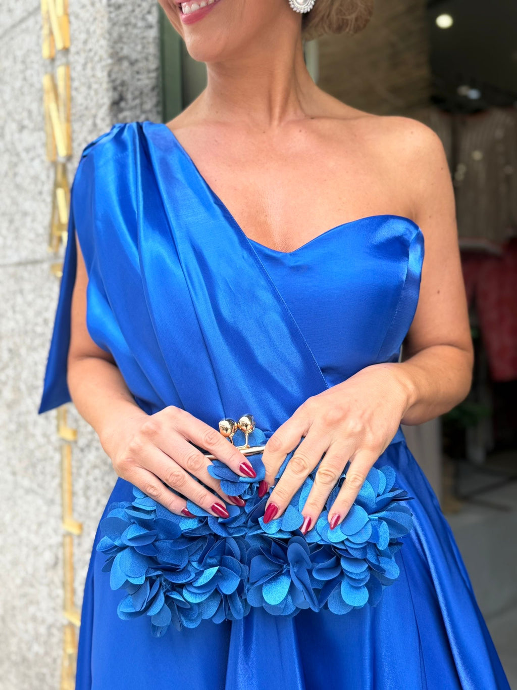 VESTIDO AZUL ELÉTRICO