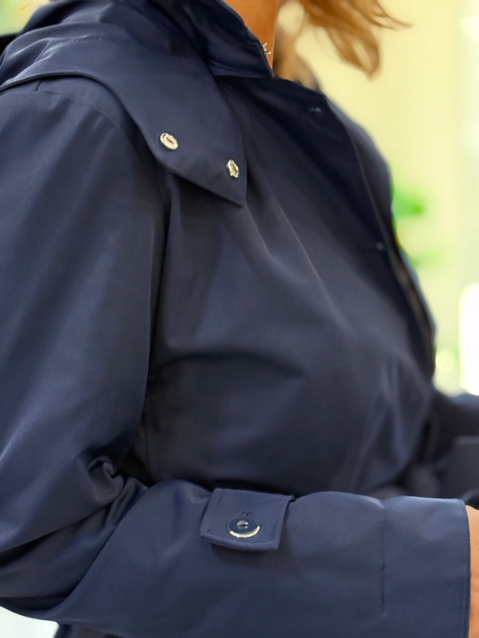PARKA AZUL MARINHO