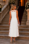 VESTIDO PÉROLA COM BORDADO