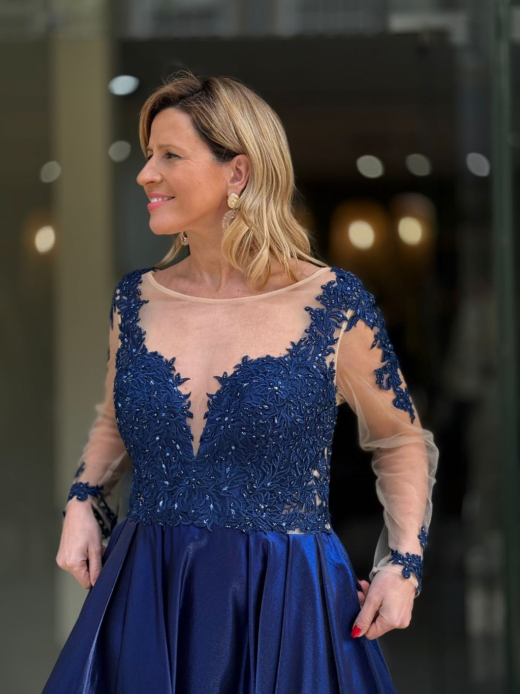 VESTIDO PRINCESA RENDA