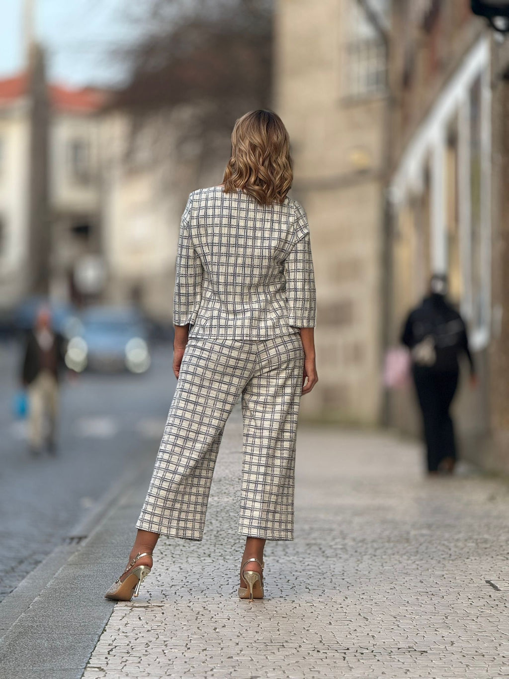 CONJUNTO MALHA TWEED CHANEL