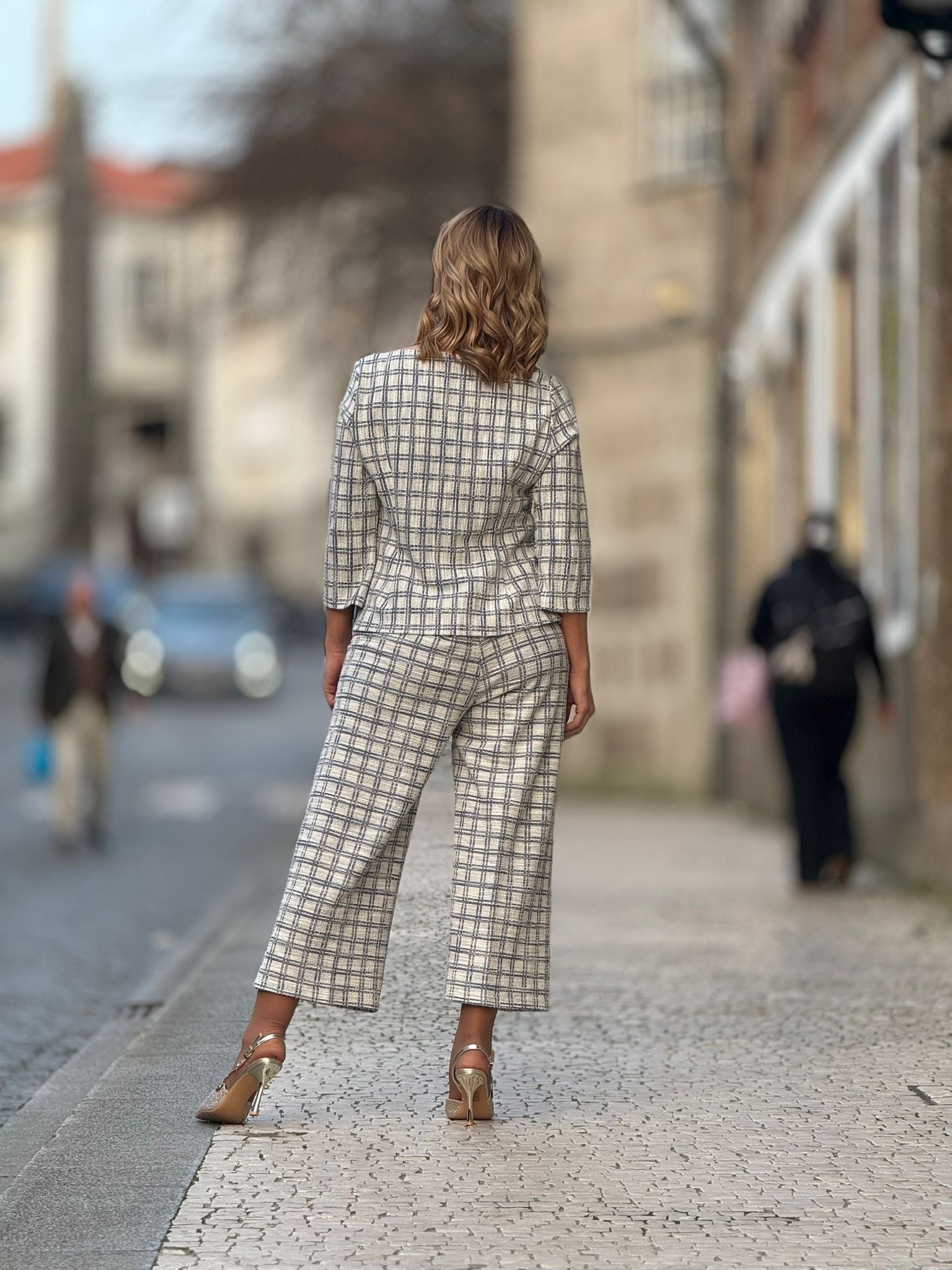 CONJUNTO MALHA TWEED CHANEL