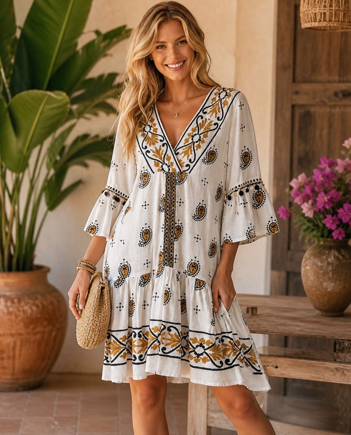 VESTIDO MIDI LEVE