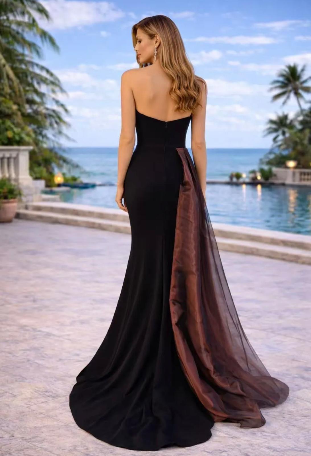 VESTIDO SEREIA EM TAFETÁ