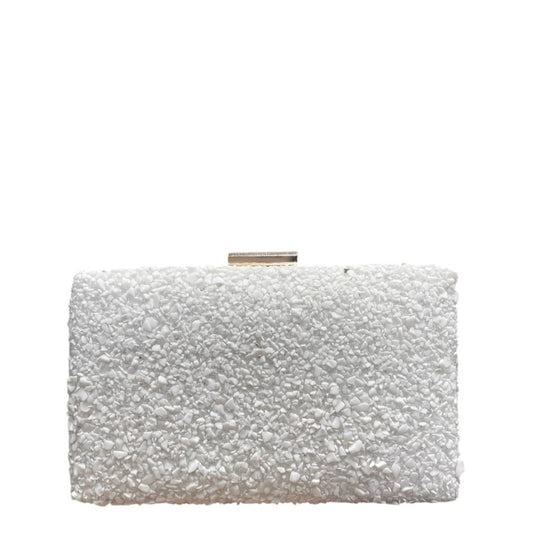 Pochete com pedra mineral